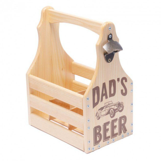 

Ящик для пивных бутылок BST Dads 26х18х33см 040526
