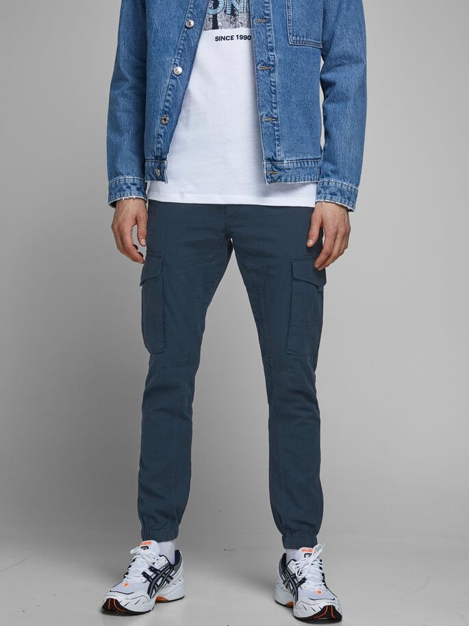 

Штаны Jack & Jones / Темно-синий 12172185NavyBlazer, Штаны Jack & Jones 33/32 Темно-синий 12172185NavyBlazer