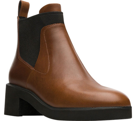 

Женские ботильоны Camper Wonder Chelsea Boot Medium Brown Leather/Textile 38