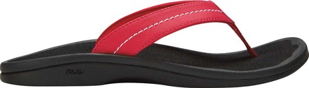 

Женские вьетнамки, сланцы OluKai Ohana Flip Flop Lehua Flower/Black Synthetic 38