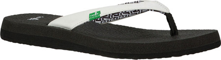 

Женские вьетнамки, сланцы Sanuk Yoga Serenity 4 Thong Sandal White Synthetic 42