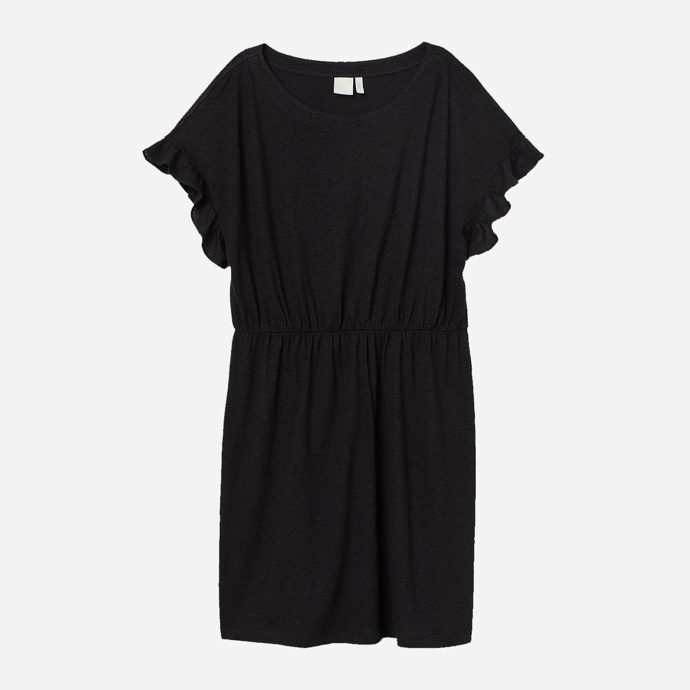 Акція на Сукня-футболка міні осіння жіноча H&M 0776885-05 S Чорна від Rozetka
