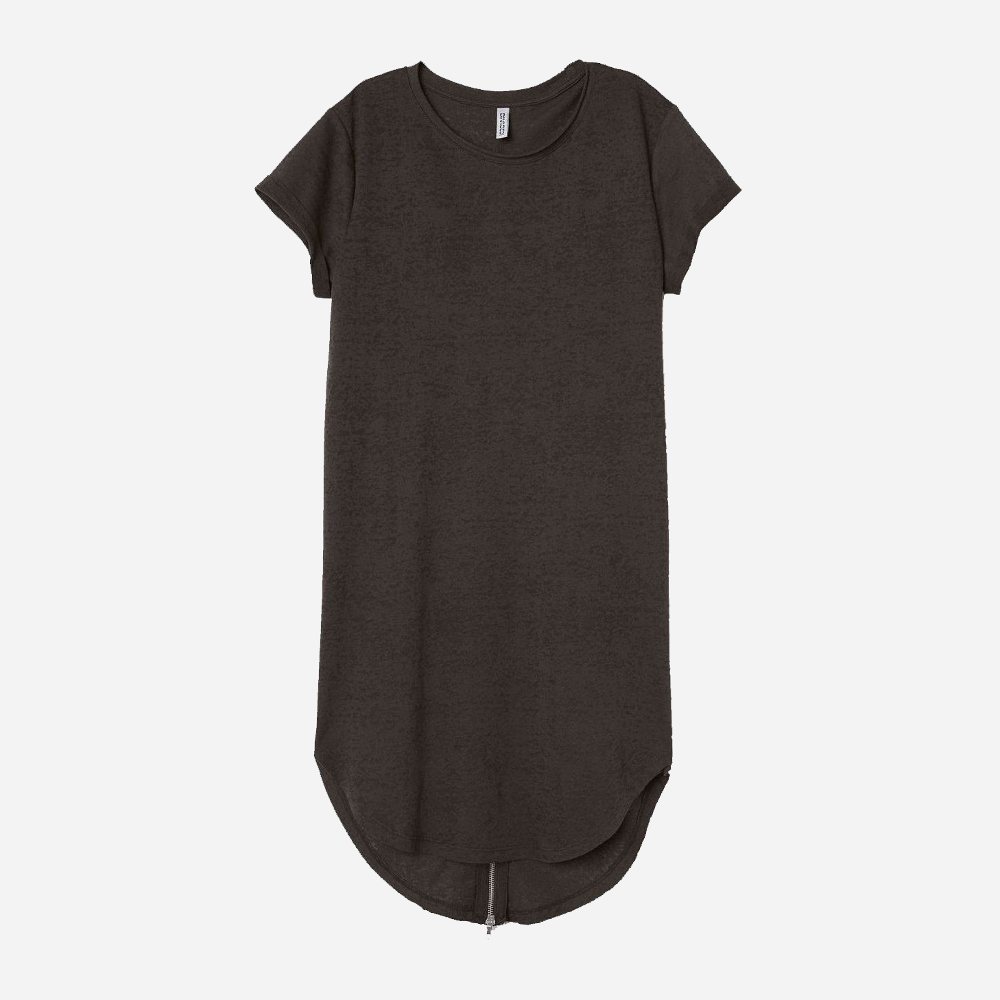 Акція на Сукня-футболка міні осіння жіноча H&M 0508227 XS Чорна від Rozetka