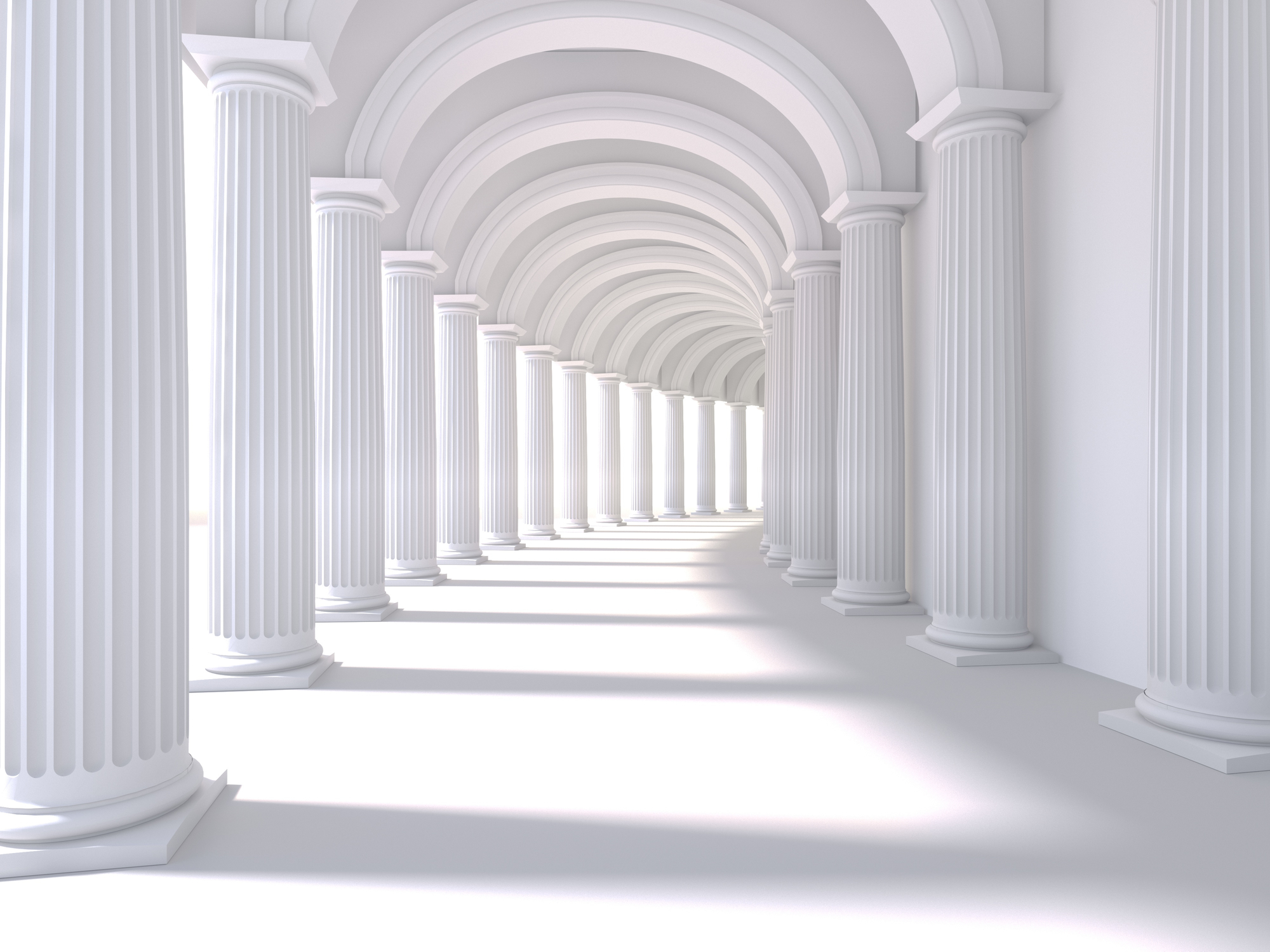 

Фотообои 3D 'Тоннель' (5166) , Иней