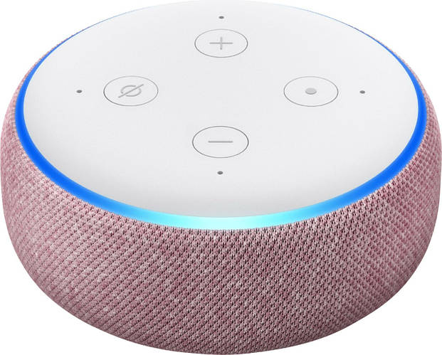 Смарт колонка Amazon Echo Dot (3gen, 2018) Plum – низкие цены, кредит ...