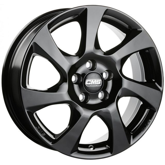 Литые диски CMS C24 R17 W7 PCD5x108 ET40 DIA63.4 (gloss black) – низкие ...