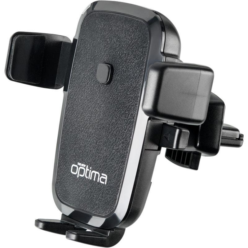 

Автодержатель Optima OP-CH10W черный
