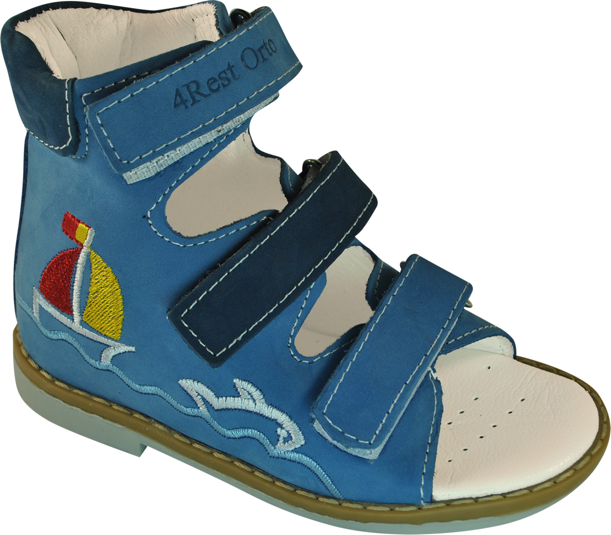 

Ортопедические сандалии 4Rest Orto голубые 06-110 - размер 22