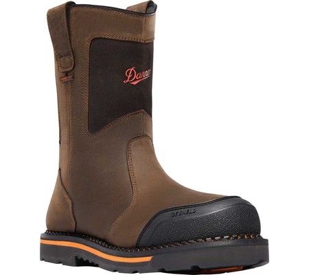 

Мужские сапоги Danner Trakwelt Wellington 11" Non-Metallic Toe Work Boot Brown Full Grain Leather 44