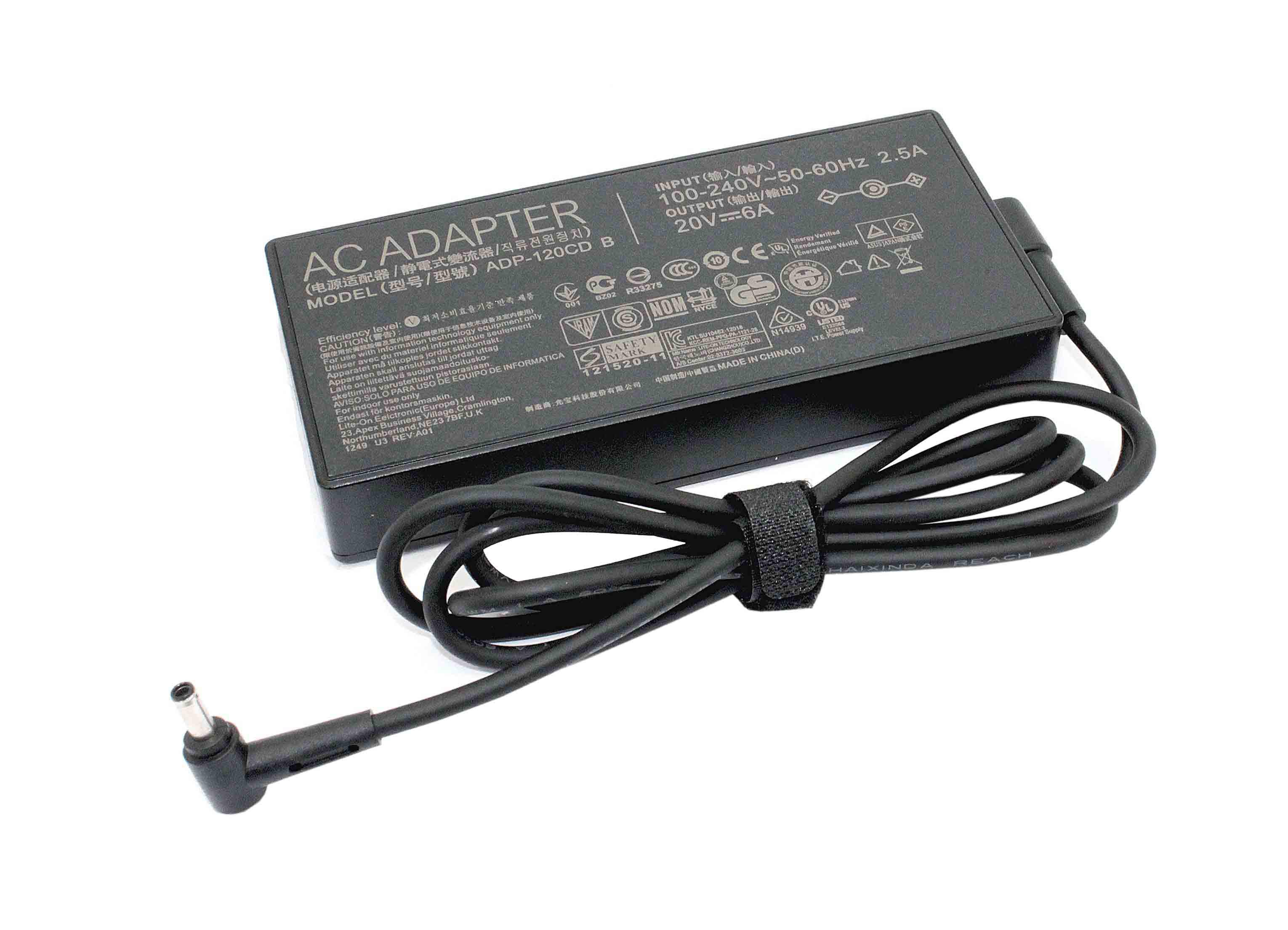 Блок питания для ноутбука Asus 120W 20V 6A 4.5 x 3.0mm ADP-120CD B OEM ...