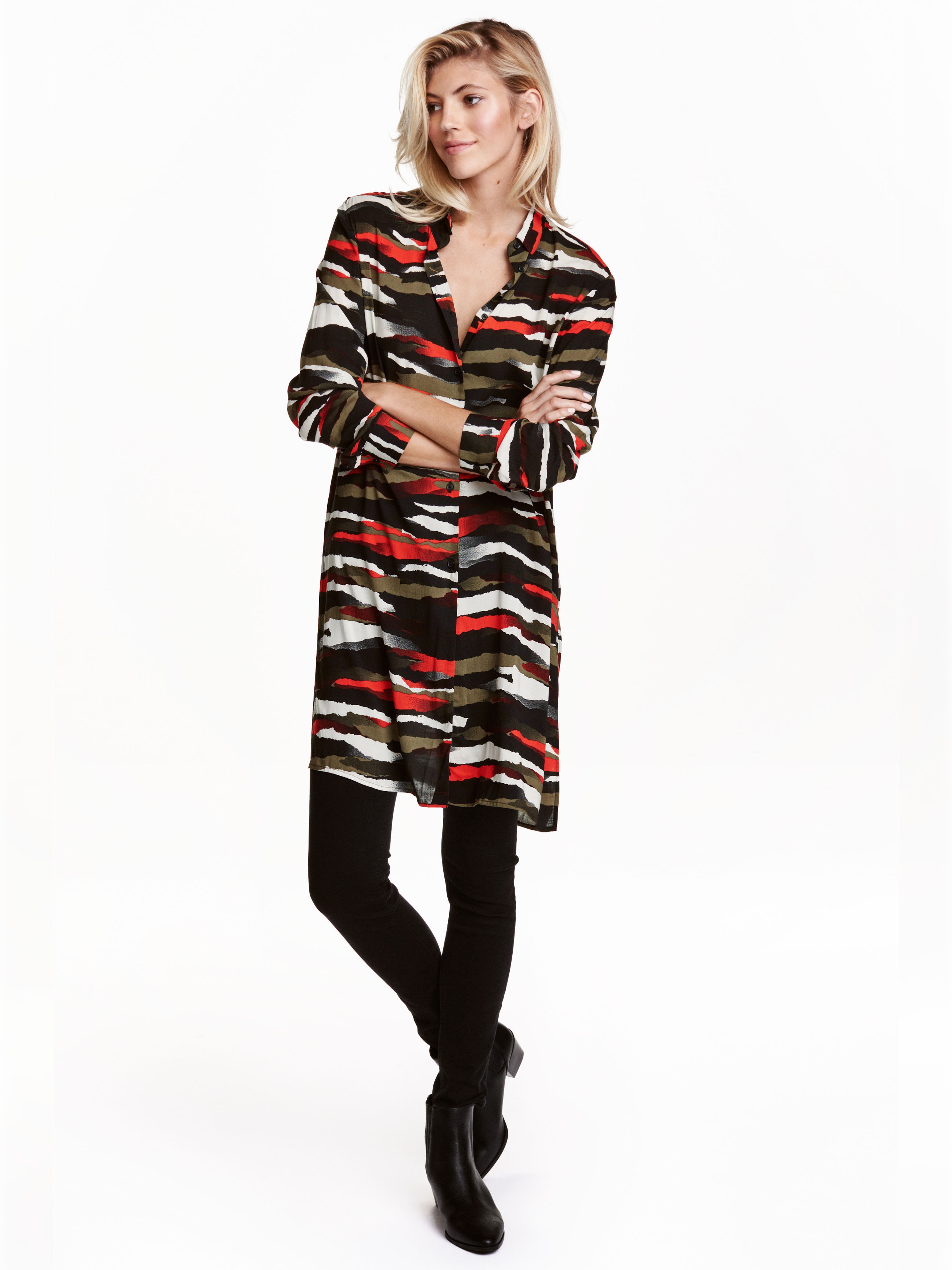 

Платье H&M 4014824 32 Разноцветное