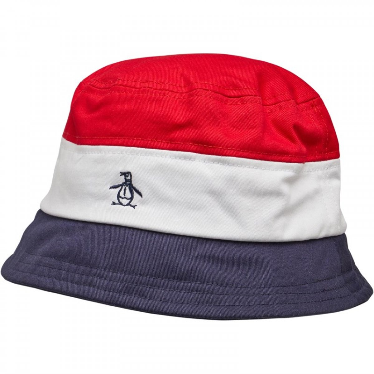 

Кепка Original Penguin Hume Bucket Dark Sapphire/Red/White Red, Универсальный