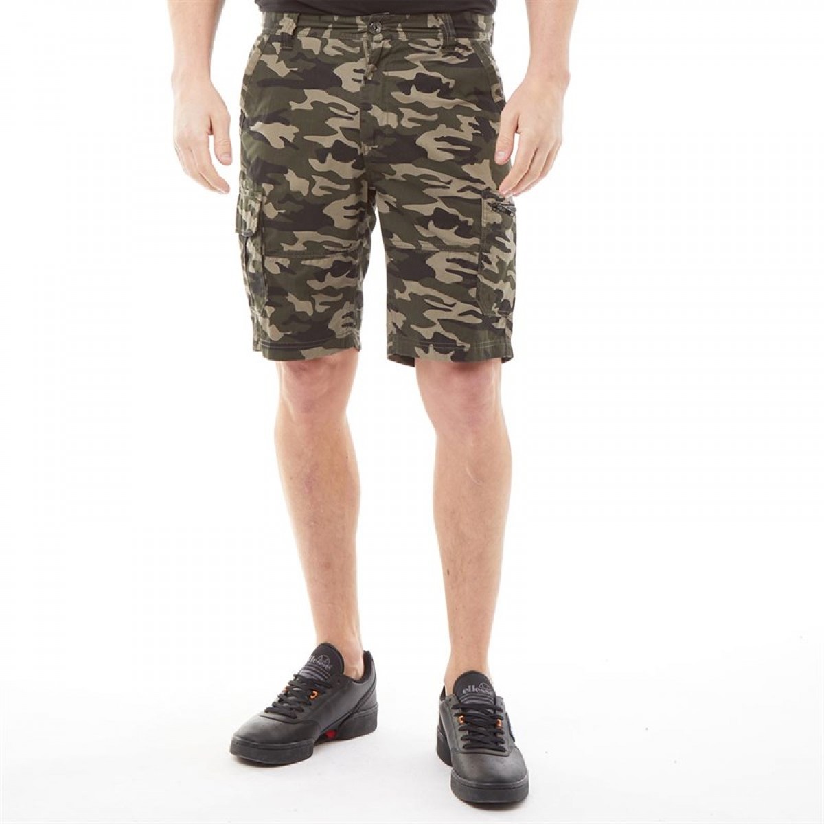 

Шорты Kangaroo Poo Camouflage Print Cargo Khaki Camo Green Camo, 30W 32L