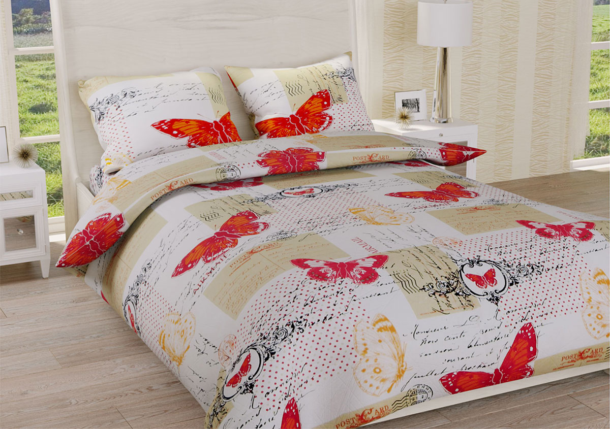 

Постельное белье Ранфорс Органик Р 429 Leleka-Textile двуспальный цветной (1391/3176)