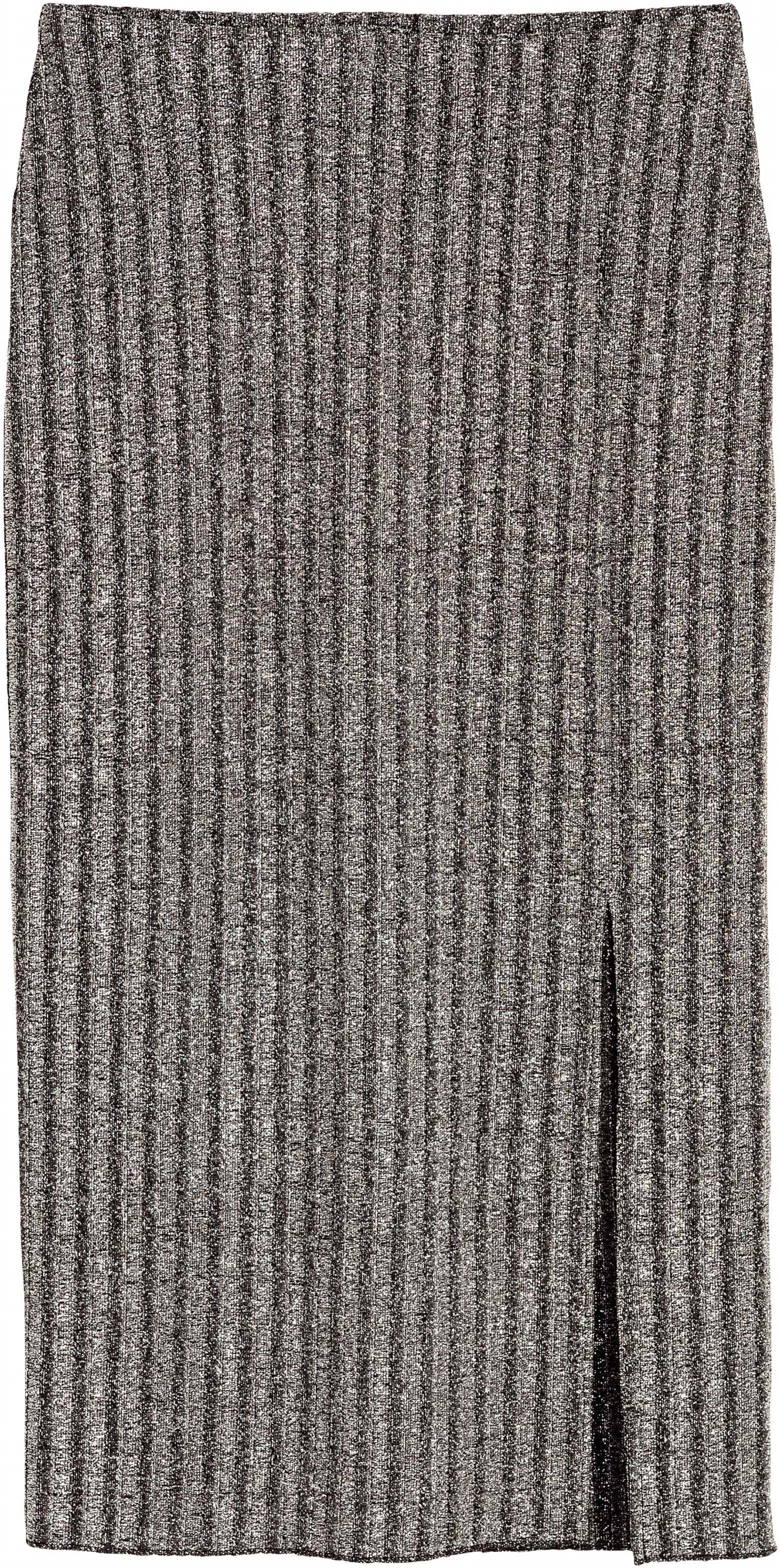 

Юбка H&M 4496604 M Серебристая