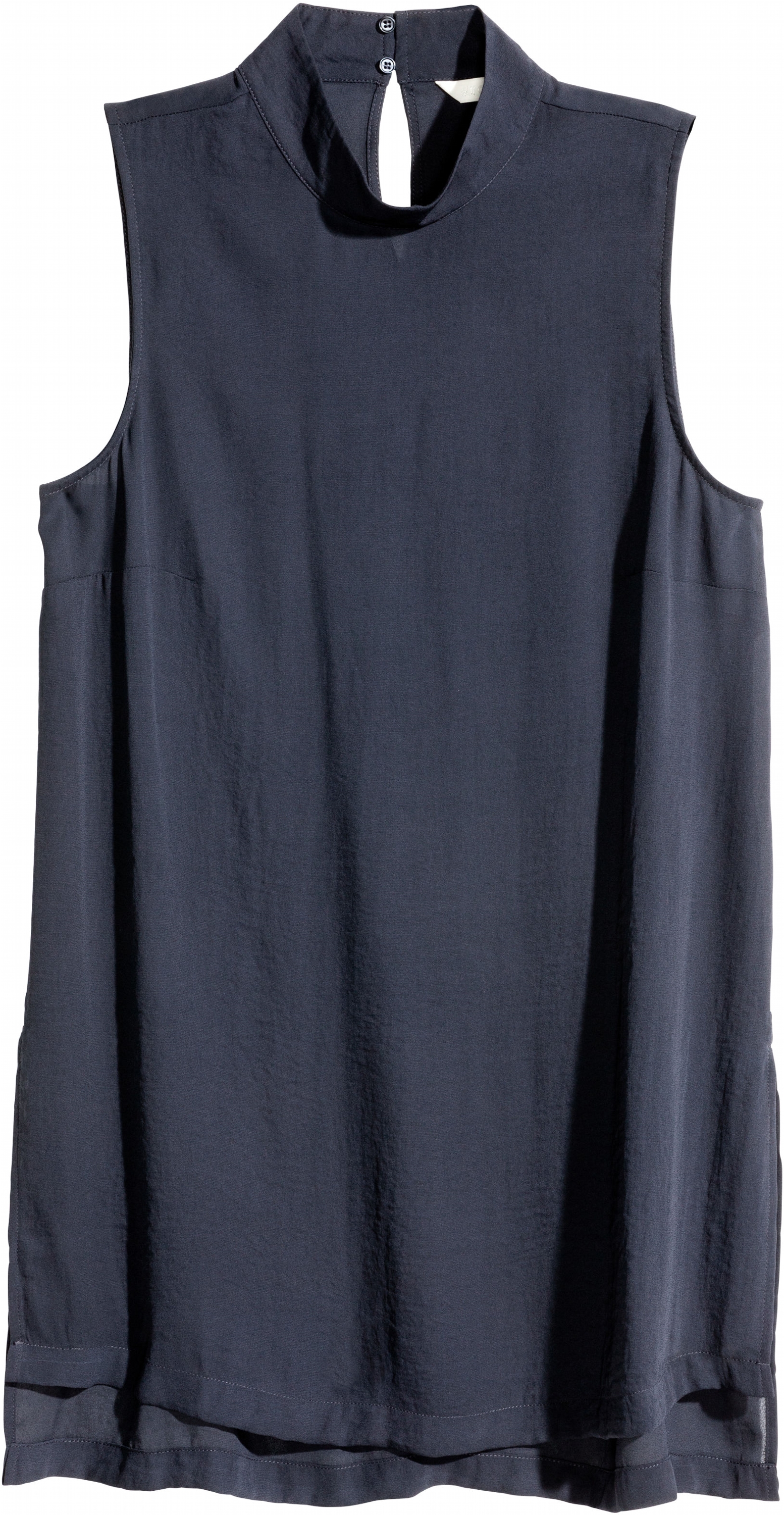 

Блузка H&M 4200744 36 Темно-синяя