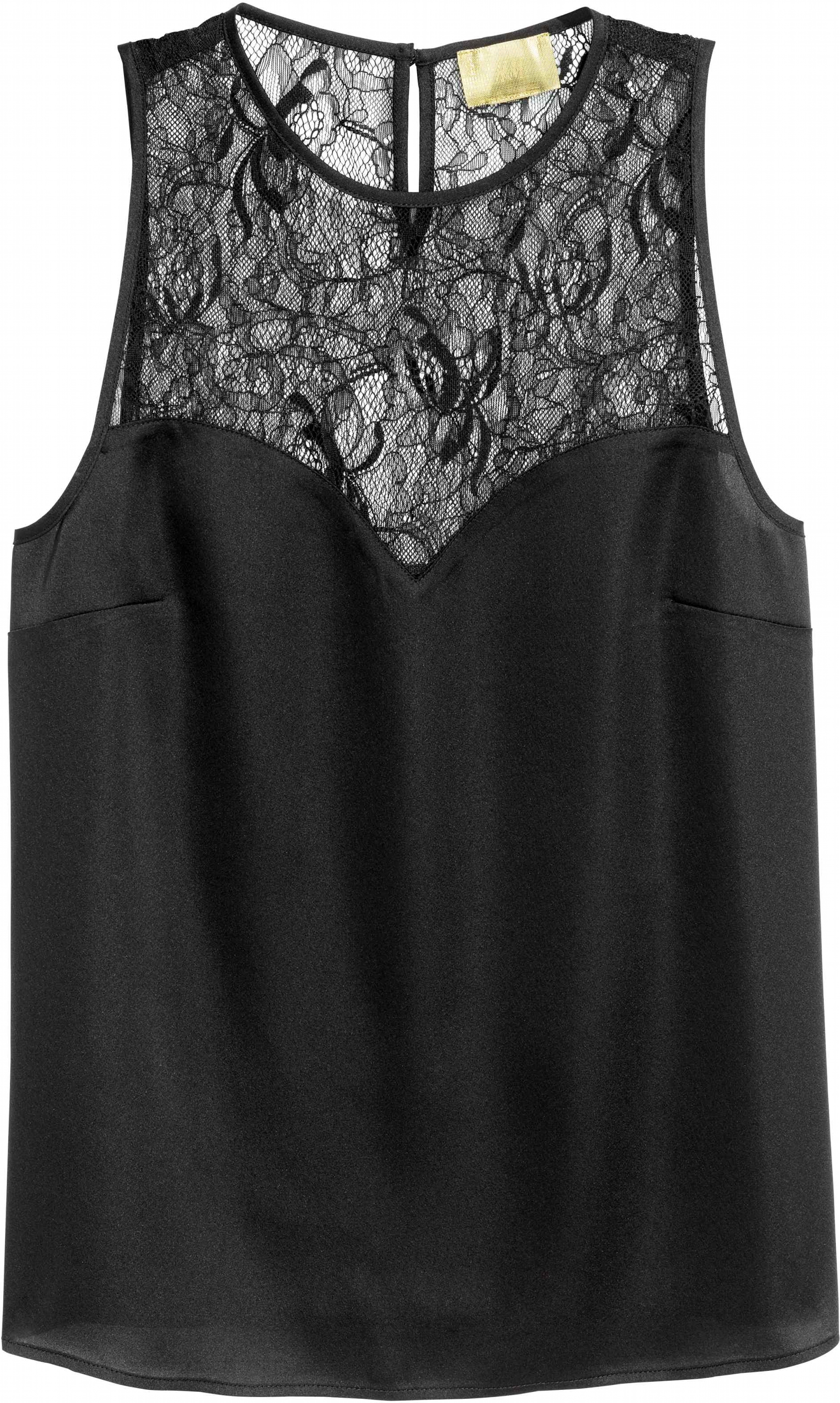 

Блузка H&M 4672325 34 Черная