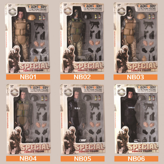 

Игрушка Солдат Swat 12 Action Figure Солдатики С Аксессуарами