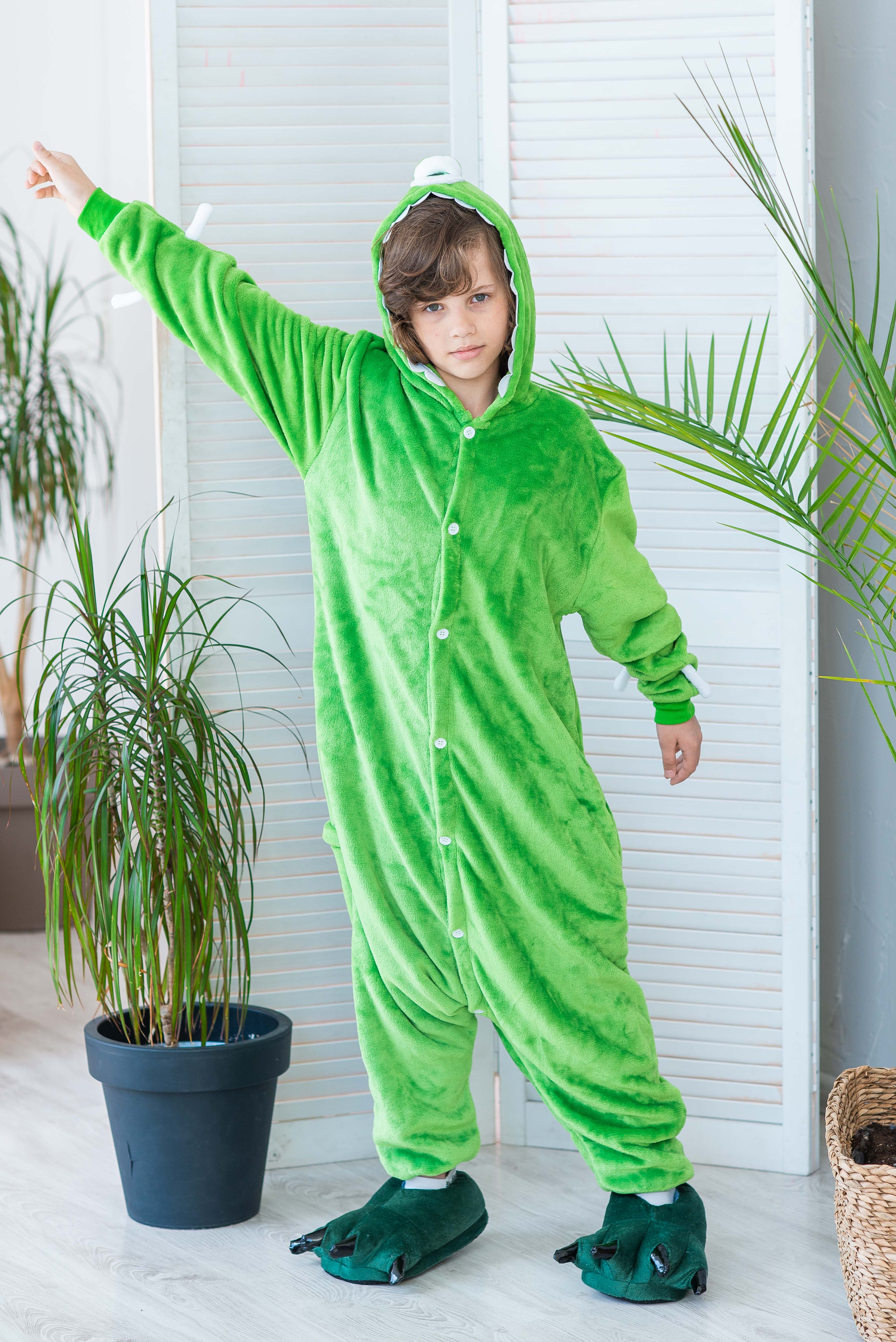 

Пижама Кигуруми детская BearWear Майк Вазовский XL 135 - 145 см Зеленый (K0W1-0034-XL)