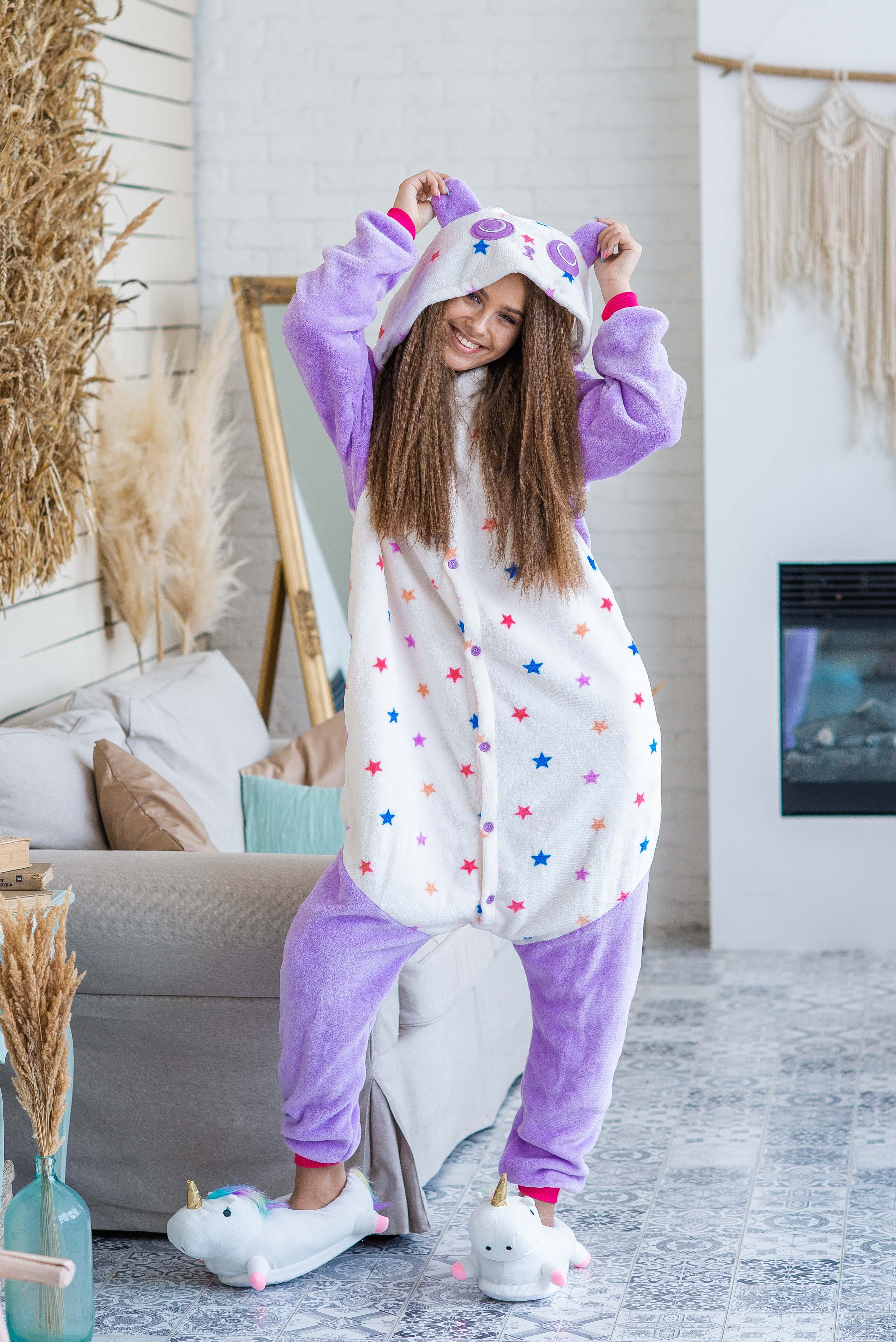 

Пижама Кигуруми взрослая BearWear Панда New звездочка  175 - 185 см Фиолетовый (K1W1-0149, Пижама Кигуруми взрослая BearWear Панда New звездочка XL 175 - 185 см Фиолетовый (K1W1-0149-XL)