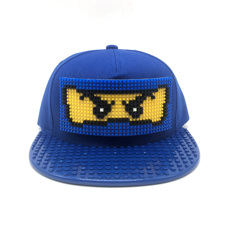

Кепка-конструктор BricksCap Ниндзяго 52-56 Синий (1000119-S/M)