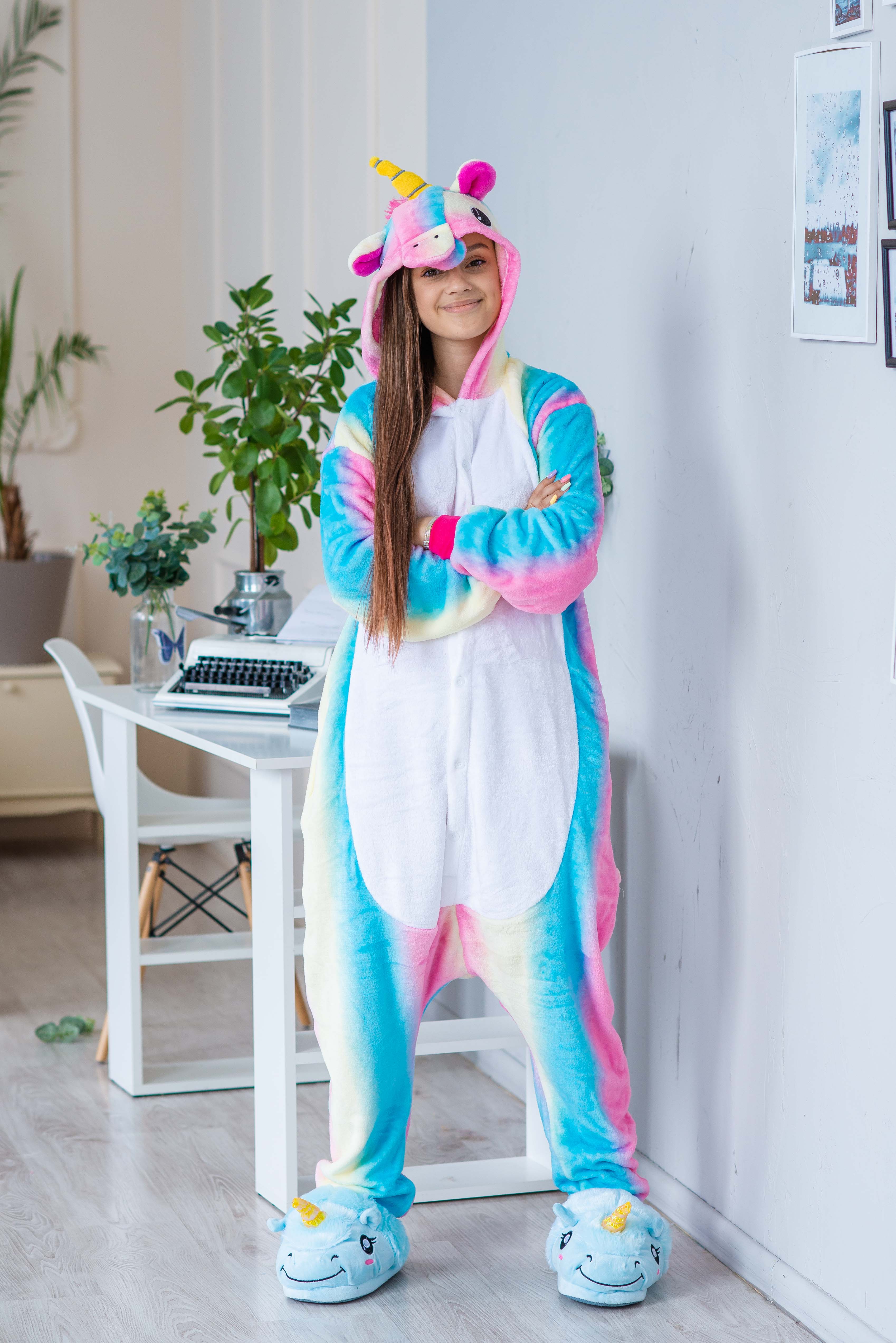 

Пижама Кигуруми взрослая BearWear Единорог радуга пастель  165 - 175 см Разноцветный (K1W1-0028, Пижама Кигуруми взрослая BearWear Единорог радуга пастель L 165 - 175 см Разноцветный (K1W1-0028-L)