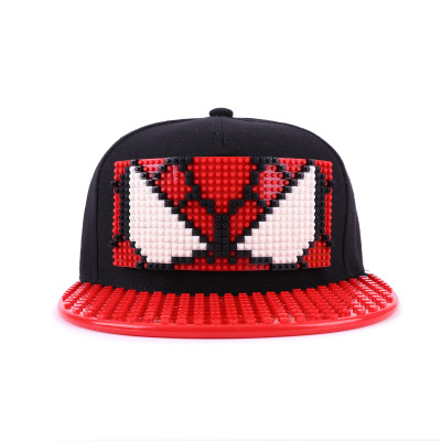 

Кепка-конструктор BricksCap Человек-паук  Черно-красный (1000089-L/XL, Кепка-конструктор BricksCap Человек-паук 56-60 Черно-красный (1000089-L/XL)