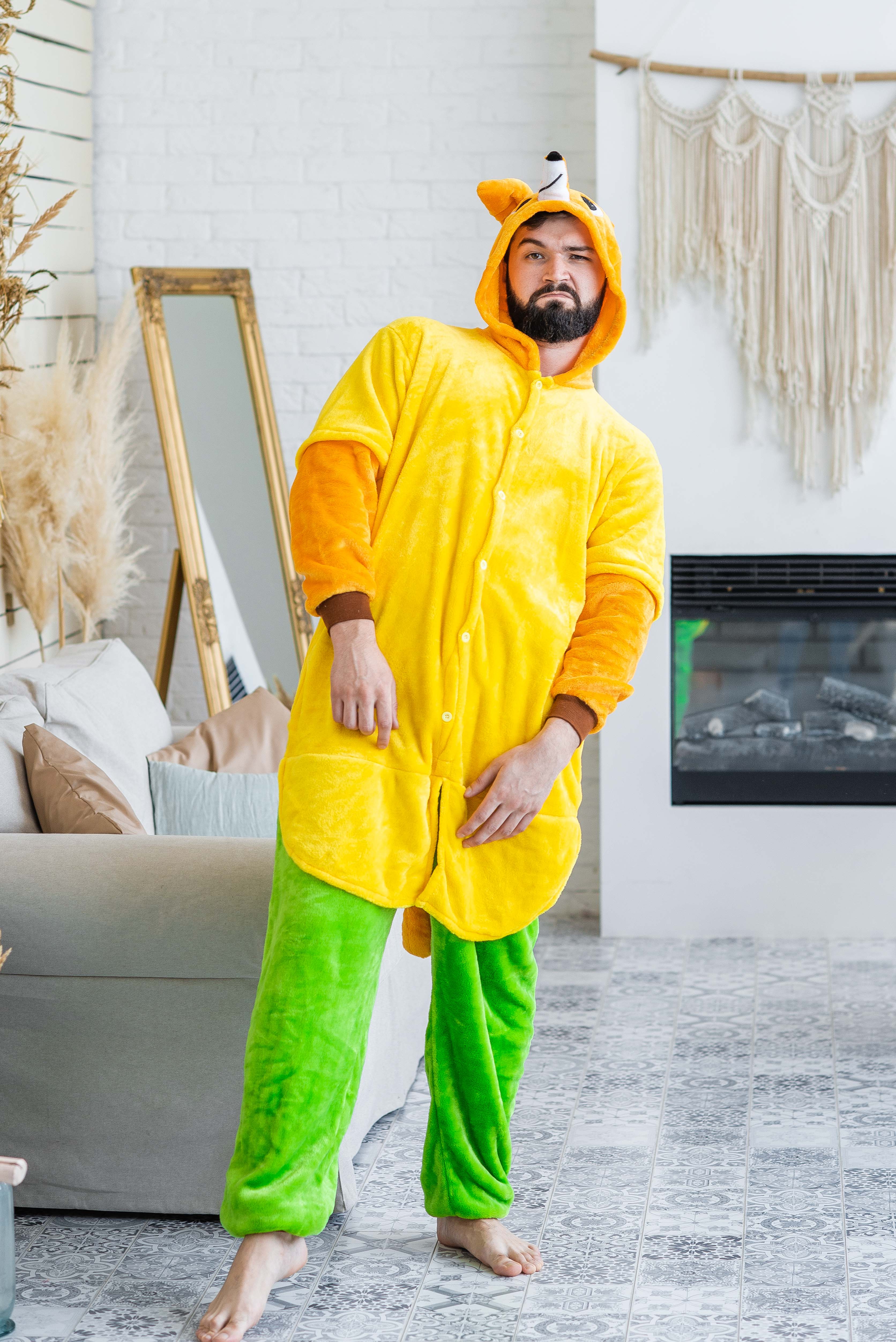 

Пижама Кигуруми взрослая BearWear Лис Ник Уайлд (Зверополис) M 155 - 165 см Оранжевый (K1W1-0138-M)