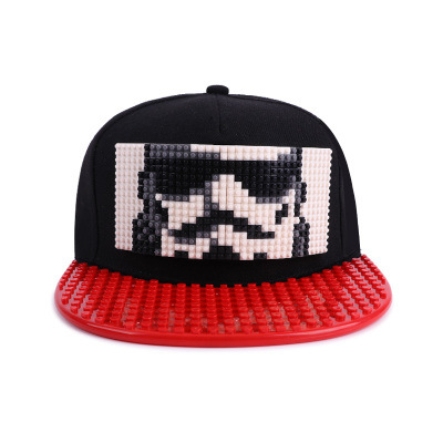 

Кепка-конструктор BricksCap Звездные войны 56-60 Черно-красный (1000111-L/XL)