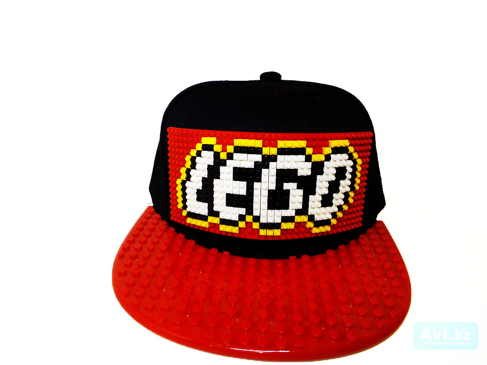 

Кепка-конструктор BricksCap LEGO 52-56 Черно-красный (1000087-S/M)