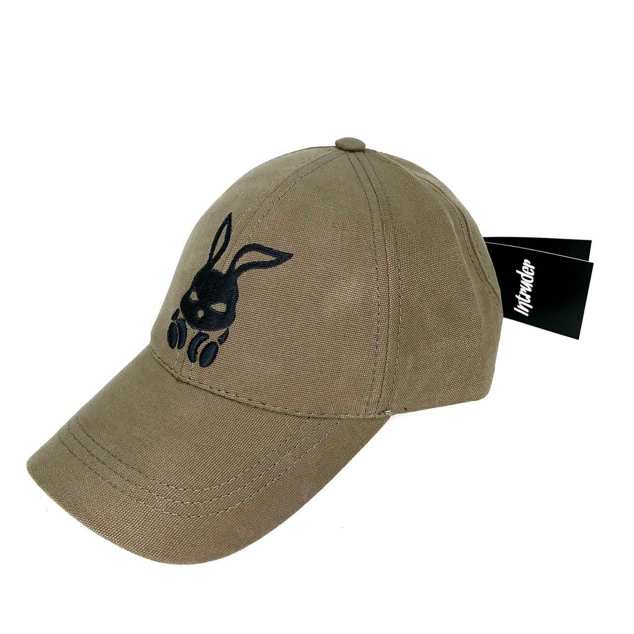 

Кепка мужская | женская Intruder bunny logo хаки