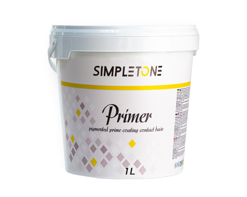 

Грунт акриловый SIMPLETONE PRIMER для декоративных штукатурок белая 1л