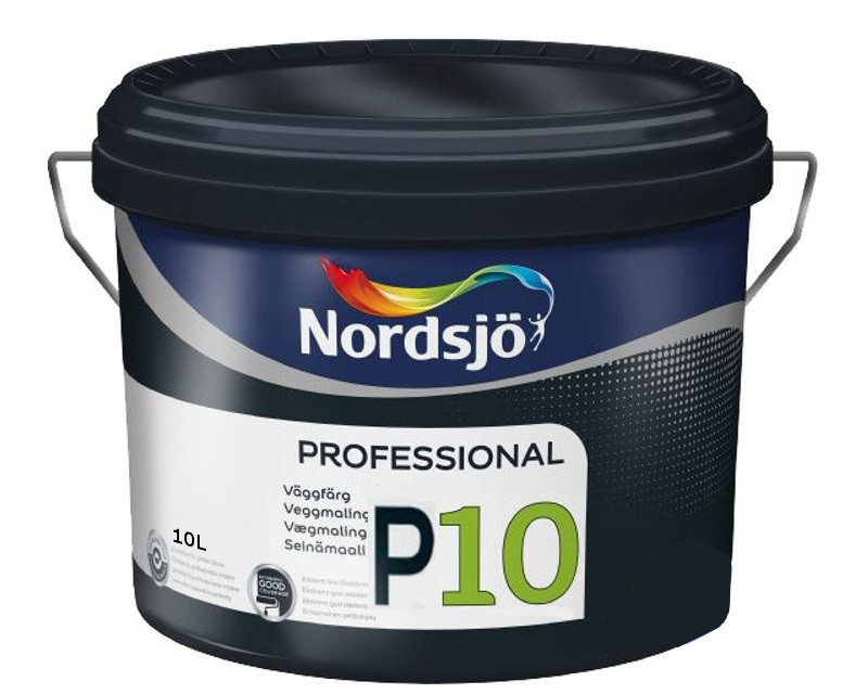 

Краска акриловая SADOLIN PRO P10 интерьерная белая (база ВW) 10л