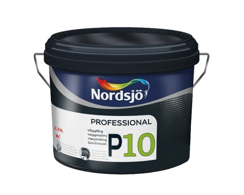 

Краска акриловая SADOLIN PRO P10 интерьерная транспарентная (база ВC) 2,33л