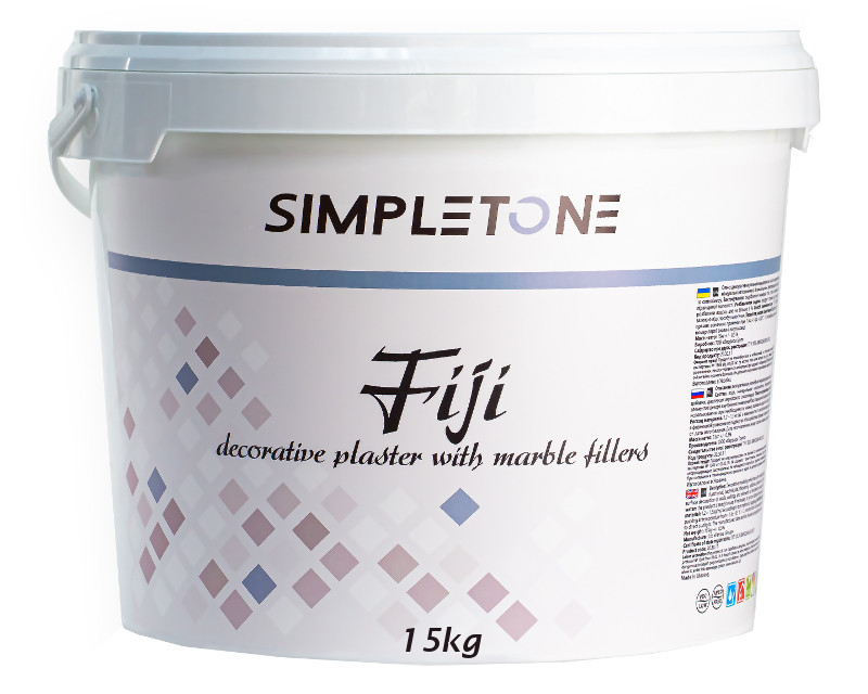 

Штукатурка "колотый мрамор" SIMPLETONE FIJI декоративная 15кг