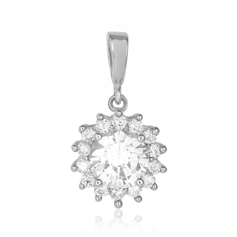 

Серебряная подвеска Silvex925 с фианитом ПК2Ф/475