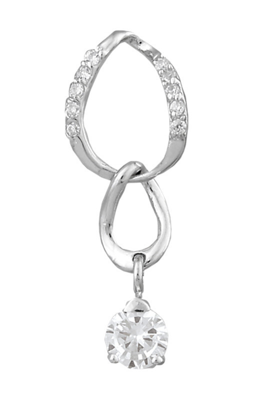

Серебряная подвеска Silvex925 с фианитом П2Ф/496