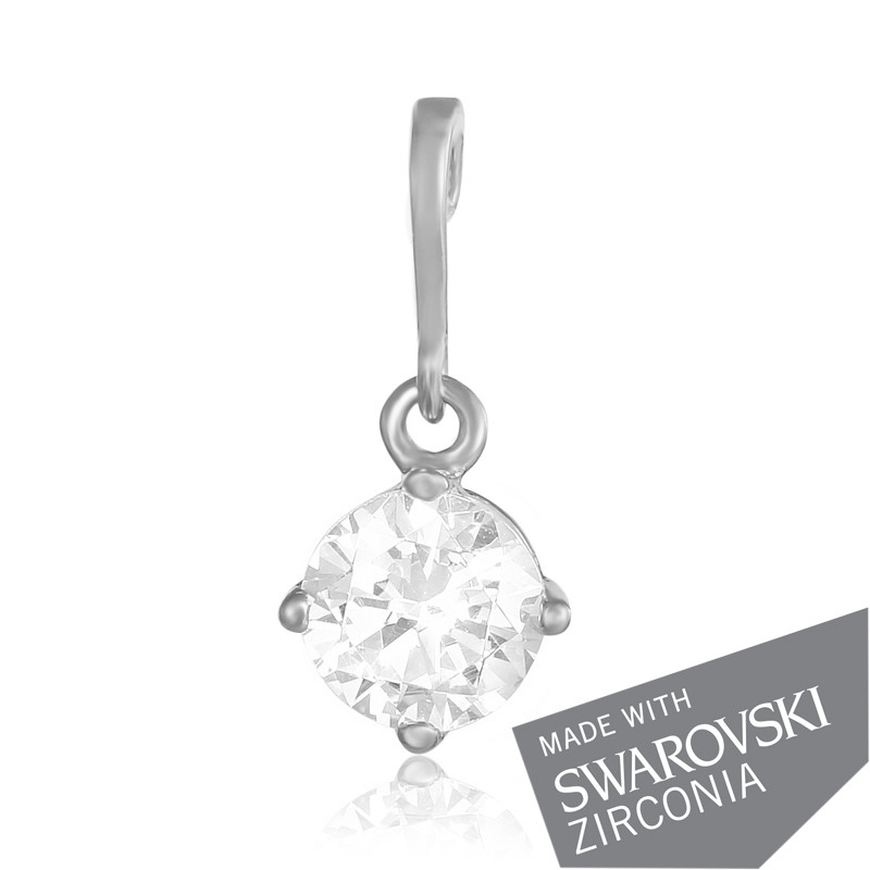 

Серебряная подвеска, кулон Silvex925 с цирконием SWAROVSKI ZIRCONIA П2С/333