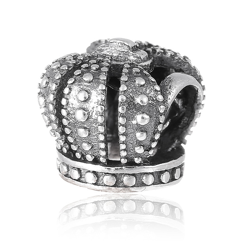 

Серебряная бусина - шарм Silvex925 "Корона" П5/8091