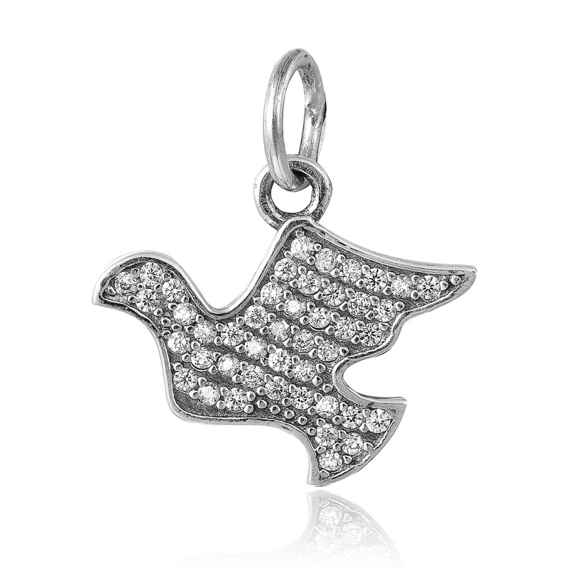 

Серебряная бусина - шарм Silvex925 "Символ свободы" П5Ф/8061