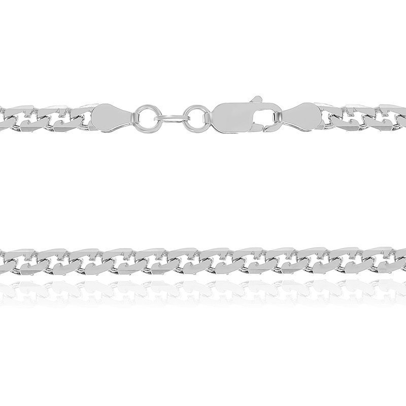 

Серебряная цепь Silvex925 родированная - краб 221Р 3/55, женская