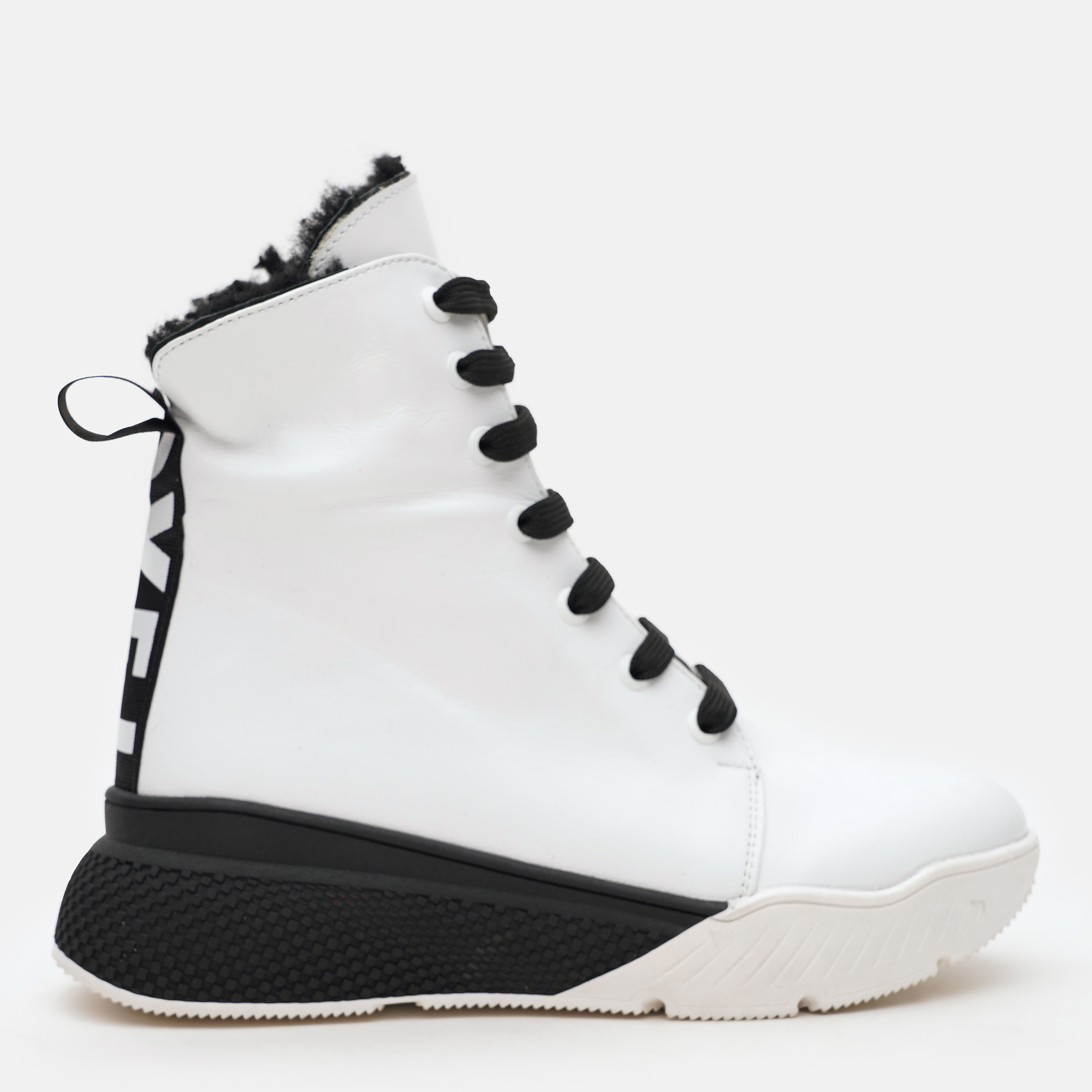 Акція на Жіночі зимові черевики високі EL PASSO Re2478-21967 38 24 см Білі від Rozetka