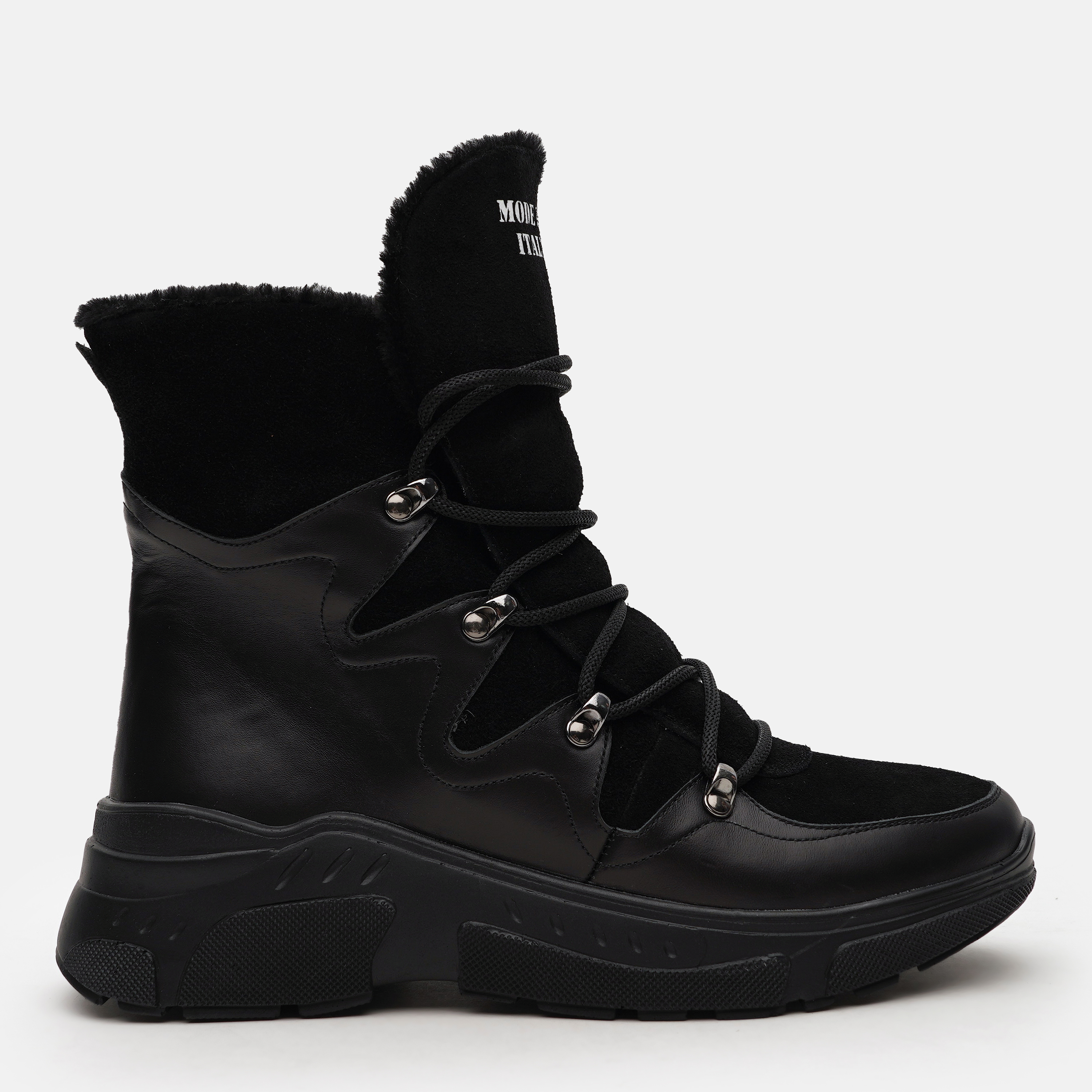 Акція на Жіночі зимові черевики високі EL PASSO Re2519 37 23.5 см Чорні від Rozetka