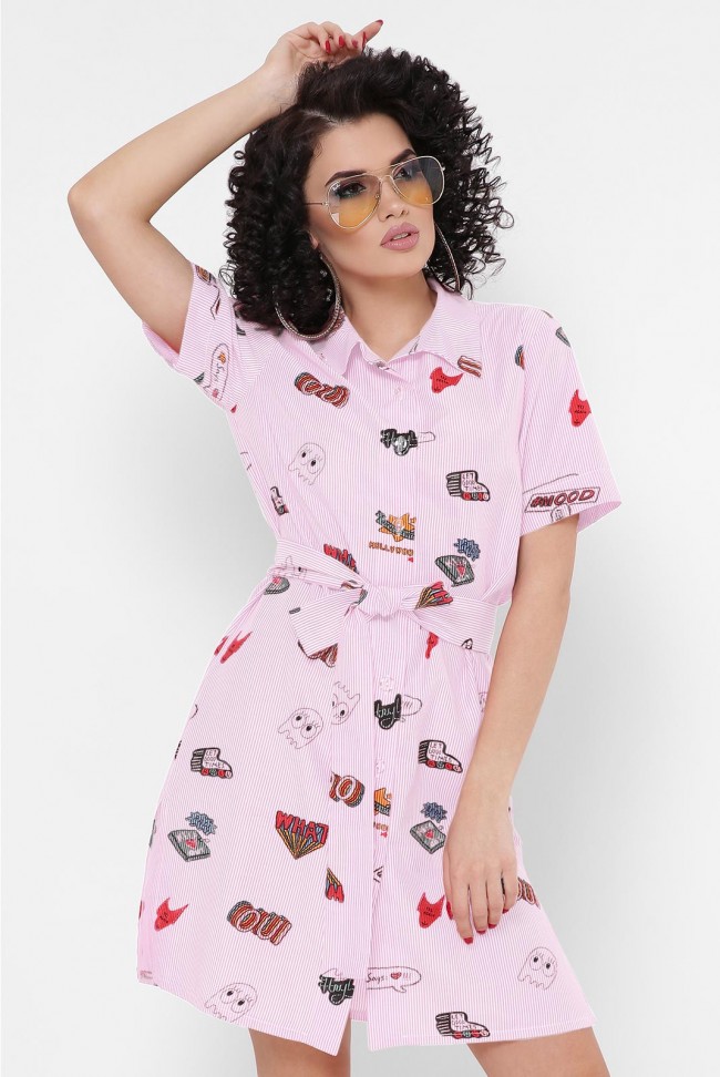

Платье-рубашка FashionUP PL-1767J 44