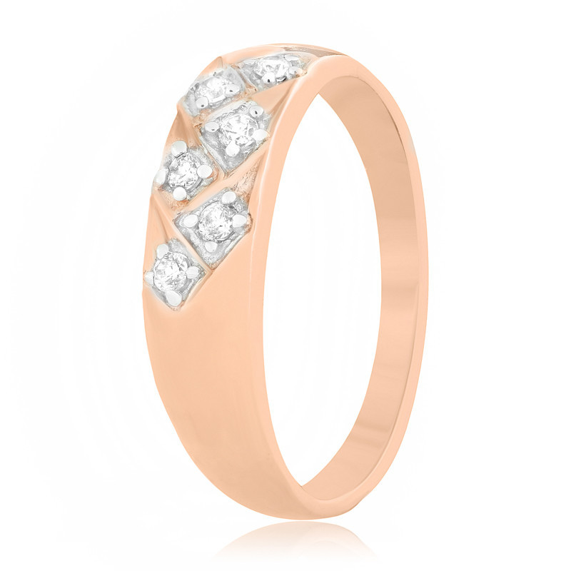 

Серебряное кольцо позолоченное с фианитом Silvex925 К3Ф/068 - 16,5
