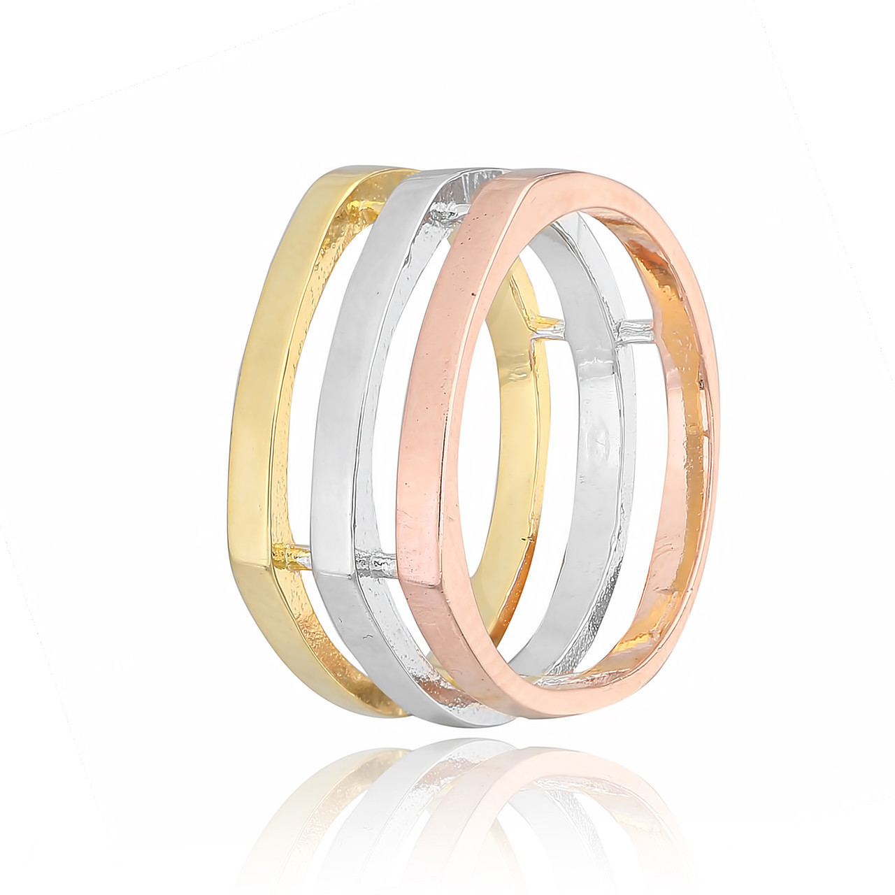 

Серебряное кольцо позолоченное Silvex925 К234/421 - 17