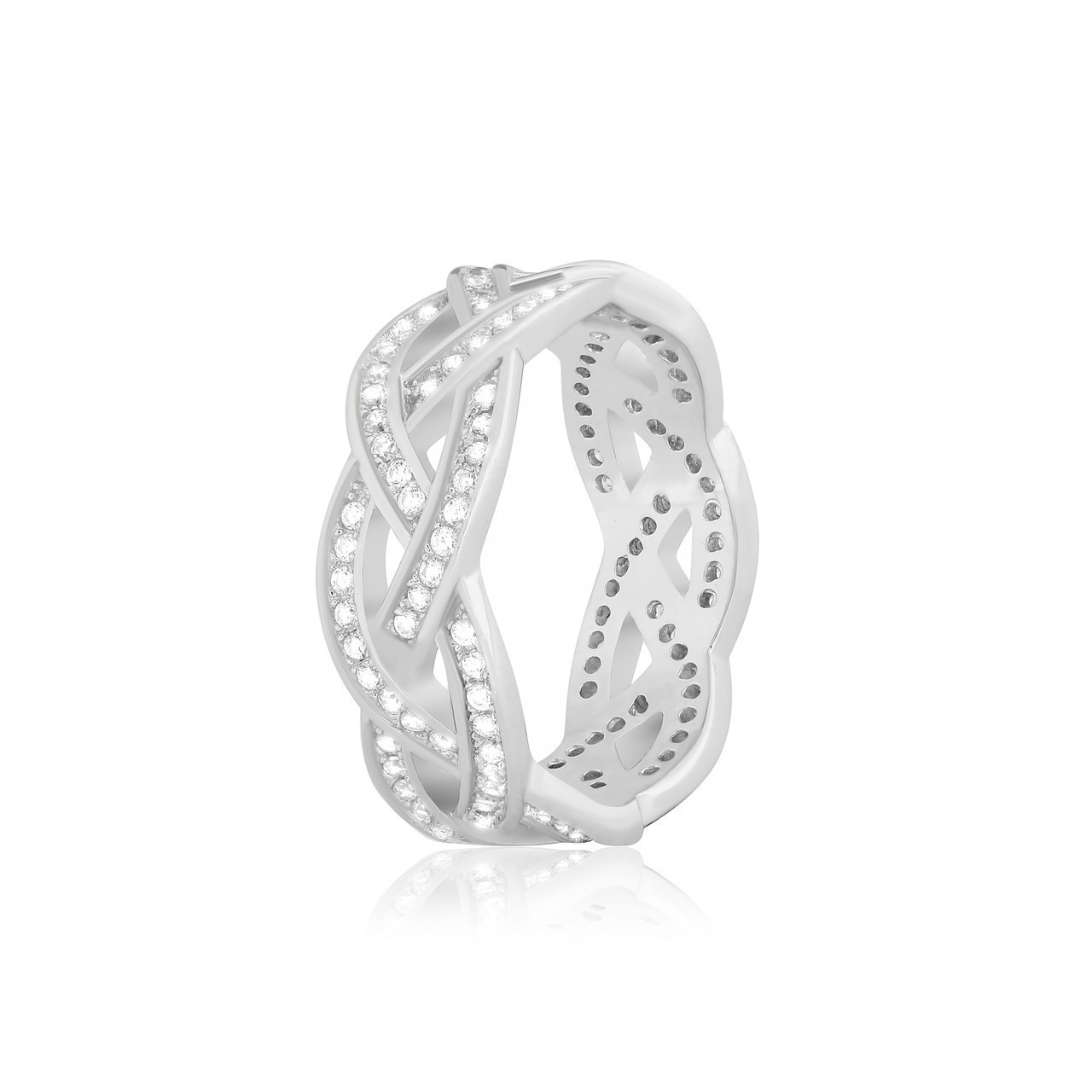 

Серебряное кольцо с фианитом Silvex925 К2Ф/280 - 18