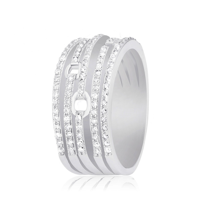 

Серебряное кольцо с фианитом Silvex925 К2Ф/187 - 18
