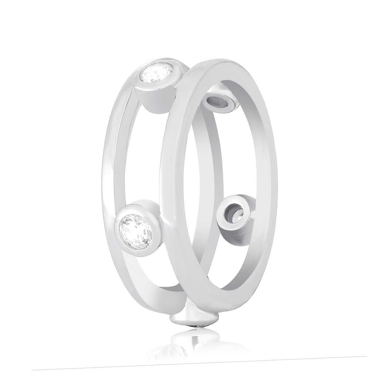 

Серебряное кольцо с фианитом Silvex925 К2Ф/469 - 17