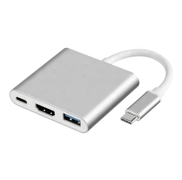 Док-станция Noname переходник USB Type-C to HDMI Adapter для Apple ...